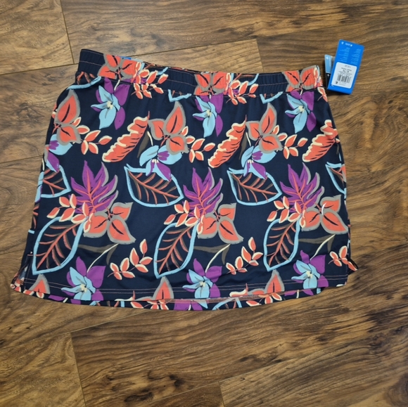 Columbia Omni-Shade Women Sz XL Chill River Floral Skort - Picture 1 of 5